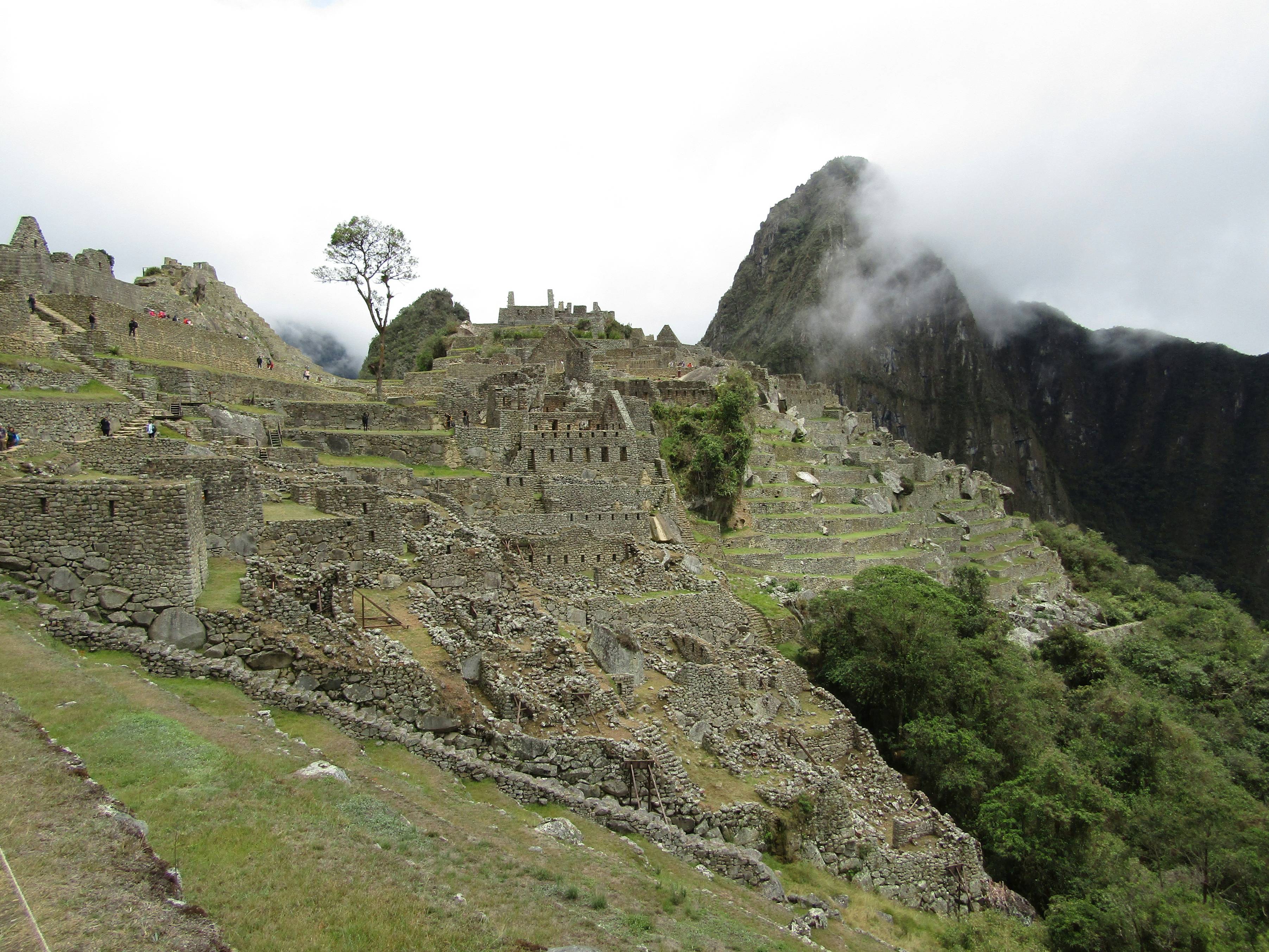 the ruins of the ancient city of machaca picach